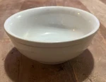 Delco Atlantic China White Restaurant Ware 5 1/2" Soup Or Chili Bowl. Fixed Price $10.00.