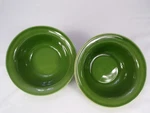 Two Vintage Macys The Cellar Entertaining Avacado Salad Soup Cereal Bowls 7" E26. Fixed Price $29.95.