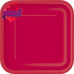 Ruby Square Dessert Plates 7" (pack Of 16) Premium Quality. Fixed Price $17.44.