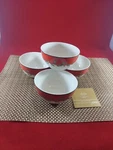 Lenox Dimension Collection For The Holiday Set Of 4 Dessert Bowls Fron Indonesia. Fixed Price $34.50.