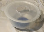 Tupperware Mix-n-store Plus Measuring Pitcher Batter Bowl 12 Cup Sheer Blue. Fixed Price $27.99.