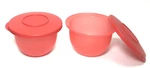 2-TUPPERWARE Impressions Classic Mini Bowl With Seal #3621 550ML Red New. Fixed Price $14.39.