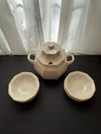 Vintage Mikasa Avante Ivory Fe 900 Retired 1987 Japan Tureen And Bowls. Fixed Price $29.40.