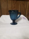 Cobalt Blue Belmont By Godinger Water Pitcher. Fixed Price $17.00.