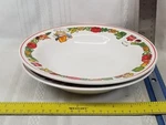2 Westwood Campbell Soup Bowl 1996 Garden Fresh Pop Art Salad Cereal 8.5". Fixed Price $7.30.