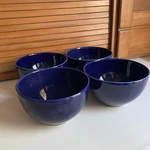 Dansk Cobalt Blue Bowl (4) Fruit Cereal Multi Occasion 5.25 Portugal. Fixed Price $34.00.