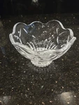 Crystal Bowl Studio Silversmith 5". Fixed Price $20.00.