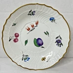 Richard Ginori 1735 Perugia Italy White Scalloped Dessert Fruit Bowls Gold Trim. Fixed Price $33.97.