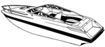 7.6OZ Boat Cover Mastercraft Saltwater Ss X15 I/o W/o Tower Swpf 2009. Fixed Price $683.79.