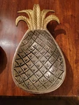 Mud Pie Pewter Pineapple Trinket Dish Made India. Fixed Price $10.65.