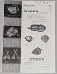 1957 Woods Of Hawaii Vintage Print Ad Honolulu Local Carved Serving Dish Tray. Fixed Price $8.78.