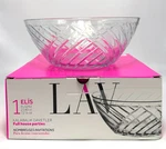 Lav Elis Glass Salad Bowl Large - 2140CC 72 1/4OZ ELS292 *new In Box*. Fixed Price $26.99.