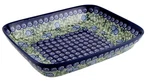 Polish Pottery Baking Dish 8 X 10" Handmade By Zaklady Boleslawiec, Oven Safe. Fixed Price $87.00.