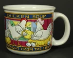 Russ Straight From The Coup Chicken Soup Mug Large Cup Bowl. Fixed Price $17.99.
