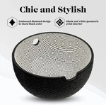 American Atelier Ramen Bowl Set Of Embossed Black Design (/RT6-24249-PD-2.... Fixed Price $49.99.