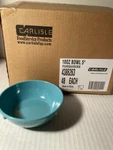Carlisle Dayton #4386263 Round Nappie 10 Oz Bowl 5'' Turquoise - 48 Pack New. Fixed Price $52.00.