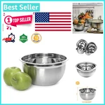 Dishwasher Safe 1.5 Qt Stainless Steel Mixing Bowl - Ideal Gift For Home Chefs. Fixed Price $23.99.