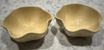 2 Southern Living At Home Hospitality Butter Yellow Bowls Gail Pittman 40381 #3. Fixed Price $10.00.