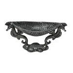 Seahorse Bowl Server Aluminum Metal Beach Coastal Cottage Nautical Kitchen. Fixed Price $40.00.