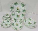 Noritake "chatillon" China 7 Pieces Dishes Dinnerware Place Setting #5144. Fixed Price $45.00.