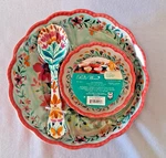 The Pioneer Woman Niop 7 Piece Fresh Floral Melamine Salad Set, Bpa Free. Fixed Price $25.60.