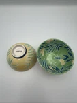 Anthropologie Leticia Footed Rice/nut Bowls 4.24" Hand Painted Set Of. Fixed Price $19.99.