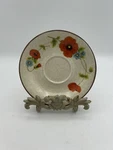 Vintage Mikasa Stylemanor Poppy Parade Stoneware Saucer Plate FD-802 Set Of 4. Fixed Price $19.33.