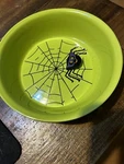 Hallmark 2009 Halloween Surprise Spider Bowl Yikes Eek Boo Web Inside. Fixed Price $9.99.