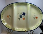 Pfaltzgraff Verona Divided Server Italian Farmhouse 16 X 11.5. Fixed Price $18.00.