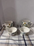 Charley Harper + Todd Oldham Fishs Eddy Ceramic Mugs And Bowls. Fixed Price $44.00.