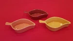 Chantal Fall Leaf Shape 8 Oz Baking Dishes Bowl Microwave & Oven 93-LO12. Fixed Price $40.00.