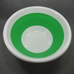 Pampered Chef Collapsible Serving Bowl Green White 4 Quart 2792 No Lid. Fixed Price $16.98.