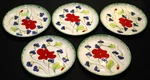 Mancioli MC12 Set Of Five Salad Plates. Fixed Price $79.99.