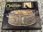 Pyrex Originals Fireside Bakeware Metal Server 2QT Casserole Lid 6245-F W/box. Fixed Price $19.99.