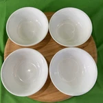 Corelle White Soup Cereal Bowls 6 " Lot Of 4 Winter Frost. Fixed Price $8.49.