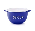 Tupperware Jumbo Thatsa Mixing Classic Bowl 59 Cup Royal Blue Air & Liquid Seal. Fixed Price $58.50.