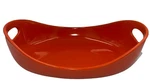 Rachael Ray Orange Stoneware 2.25-QT 14X9 Large Oval Baking Dish W/handles H022. Fixed Price $19.76.