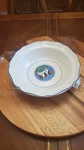 9" Round Vegetable Bowl Calico Circle By Mikasa. Fixed Price $7.15.