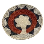 Handwoven Navajo Inspired Decorative Basket Bowl 14 Inch Geo Star Sunburst. Fixed Price $29.75.