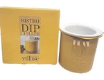 Dip Chiller Gourmet Village Bistro Edition Porcelain W/box New. Fixed Price $10.40.