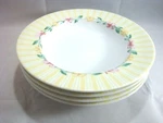 Pfaltzgraff Grandma's Kitchen 9 Inch Rimmed Soup/cereal Bowls (set Of 4) Vtg. Fixed Price $9.95.