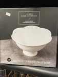 Everyday Home Essential Breaded Stoneware Fruit Bowl. Fixed Price $20.00.