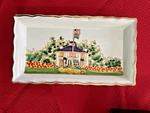 Rare Augusta National Clubhouse Hand Painted Ceramic Masters Dish (made Italy). Fixed Price $325.00.