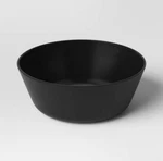 Set Of 4 Room Essentials Recycled Plastic Cereal Bowls Bpa-free 37OZ Black. Fixed Price $14.95.