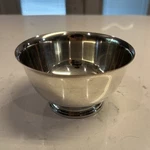 Stainless Steel Shiny Silver Round Dinnerware Bowl For Dining Kitchen. Fixed Price $12.98.