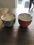 Miyabi Rice Noodle Soup Serving Bowl Hand Painted Yokohama Studio Japanese. Fixed Price $10.00.