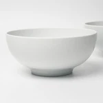 Ikea 13781 White Porcelain 7.5" Cereal Bowl Made Romania. Fixed Price $11.00.