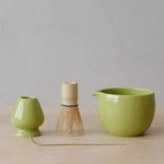 Wenshuo Matcha Whisk Set Ceramic Bowl Holder Bamboo Accessory. Fixed Price $58.82.