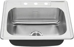 American Standard 20SB.8252283S Colony 25" Single Basin Stainless -. Fixed Price $129.00.