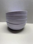 Mainstays 38OZ Plastic Bowls Set 4 Purple Cereal Salad Kitchen New. Fixed Price $9.34.